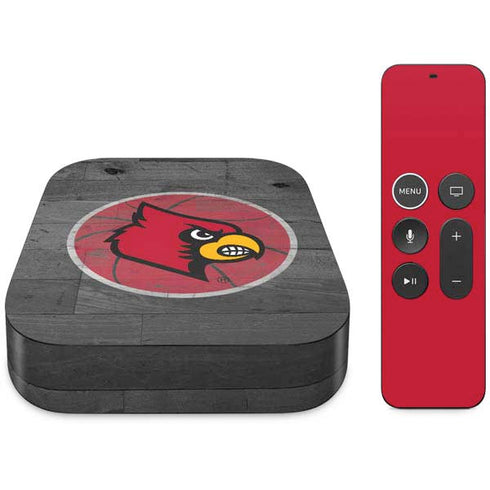 University of Louisville Cardinals Basketball Apple TV Skin